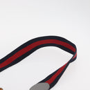 GUCCI Bamboo Sherry Line Hand Bag Leather 2way Gray Gold 470271 Auth ep11972-14