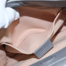 GUCCI Bamboo Sherry Line Hand Bag Leather 2way Gray Gold 470271 Auth ep11972-24