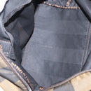 FENDI Pecan Canvas Hand Bag Black Brown Auth ep11974-11