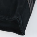 HERMES Fourre Tout PM Hand Bag Canvas Black Silver Auth ep11982-14