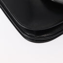 Christian Dior Shoulder Bag Leather Black Gold Auth ep11983-11