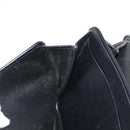 Christian Dior Shoulder Bag Leather Black Gold Auth ep11983-19