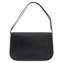 Christian Dior Shoulder Bag Leather Black Gold Auth ep11983-3