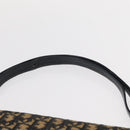 Christian Dior Trotter Canvas Shoulder Bag Navy Gold Auth ep11984-8