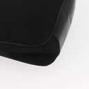 GUCCI Bamboo Shoulder Bag Nylon 2way Black Silver 001 1638 Auth ep11989-14