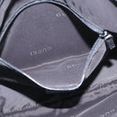 GUCCI Bamboo Shoulder Bag Nylon 2way Black Silver 001 1638 Auth ep11989-21