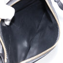 Chloe Shoulder Bag Leather Black Gold Auth ep11990-22