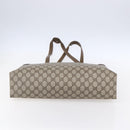 GUCCI GG Supreme Tote Bag PVC Beige Gold 39 02 061 Auth ep11995-10