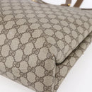 GUCCI GG Supreme Tote Bag PVC Beige Gold 39 02 061 Auth ep11995-11