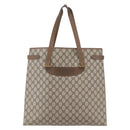 GUCCI GG Supreme Tote Bag PVC Beige Gold 39 02 061 Auth ep11995-3