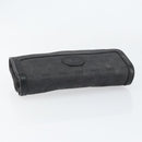 GUCCI GG Canvas Shoulder Bag Black Gold Auth ep11997-6