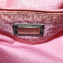 FENDI Zucca Canvas Tote Bag Black Brown Auth ep11998-15