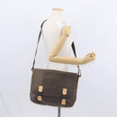 LOUIS VUITTON Damier Geant Roux Shoulder Bag Tail M93077 LV Auth ep12000-23