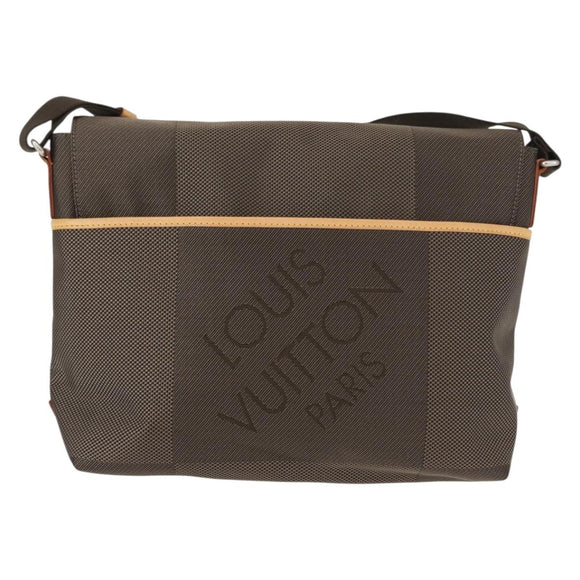 LOUIS VUITTON Damier Geant Roux Shoulder Bag Tail M93077 LV Auth ep12000