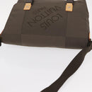 LOUIS VUITTON Damier Geant Roux Shoulder Bag Tail M93077 LV Auth ep12000-6