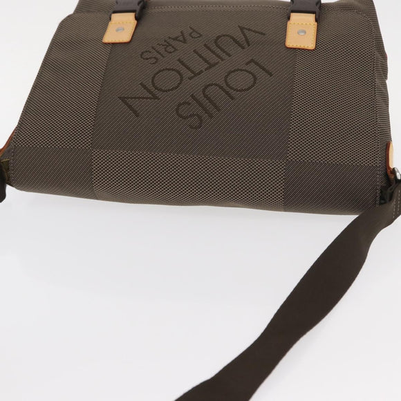 LOUIS VUITTON Damier Geant Roux Shoulder Bag Tail M93077 LV Auth ep12000