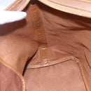 Christian Dior Honeycomb Canvas Tote Bag PVC Leather Beige Auth ep12001-20