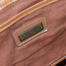 Christian Dior Honeycomb Canvas Tote Bag PVC Leather Beige Auth ep12002-17