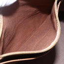 Christian Dior Honeycomb Canvas Tote Bag PVC Leather Beige Auth ep12002-21