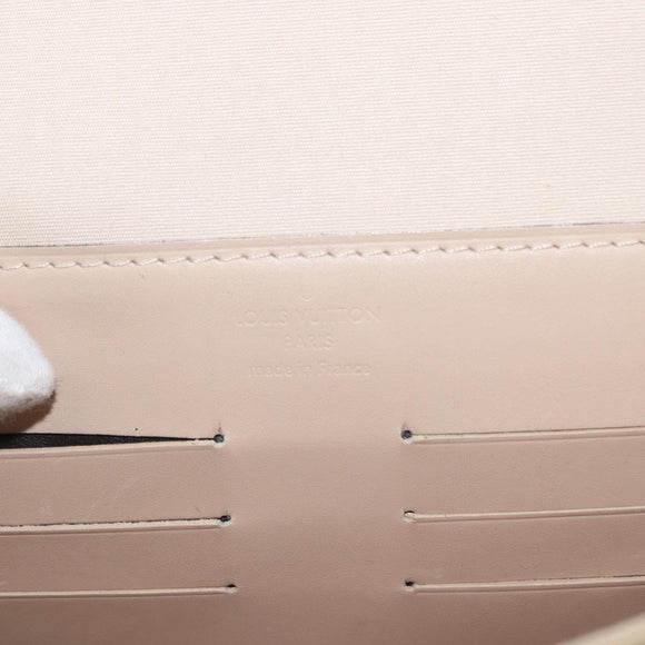 LOUIS VUITTON Monogram Vernis Clutch Ana Clutch Bag Dunne M90194 LV Auth ep12003