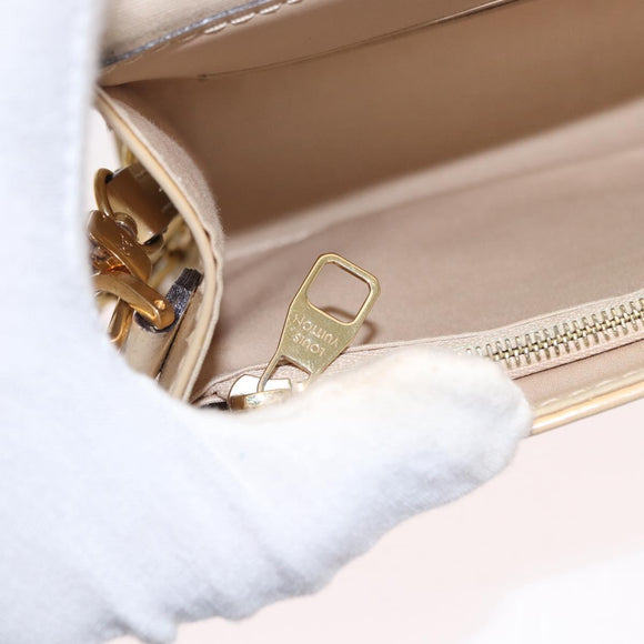 LOUIS VUITTON Monogram Vernis Clutch Ana Clutch Bag Dunne M90194 LV Auth ep12003