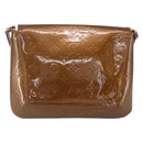 LOUIS VUITTON Monogram Vernis Thompson Street Bag Bronze M91124 LV Auth ep12004-2