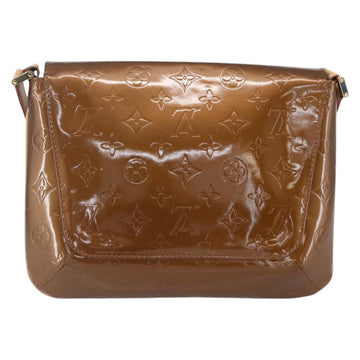 LOUIS VUITTON Monogram Vernis Thompson Street Bag Bronze M91124 LV Auth ep12004 - 0