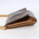 LOUIS VUITTON Monogram Vernis Thompson Street Bag Bronze M91124 LV Auth ep12004-3