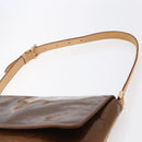 LOUIS VUITTON Monogram Vernis Thompson Street Bag Bronze M91124 LV Auth ep12004-8