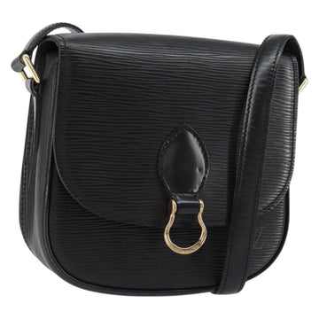 LOUIS VUITTON Epi Saint Cloud PM Shoulder Bag Black M52212 LV Auth ep12006