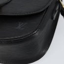 LOUIS VUITTON Epi Saint Cloud PM Shoulder Bag Black M52212 LV Auth ep12006-14