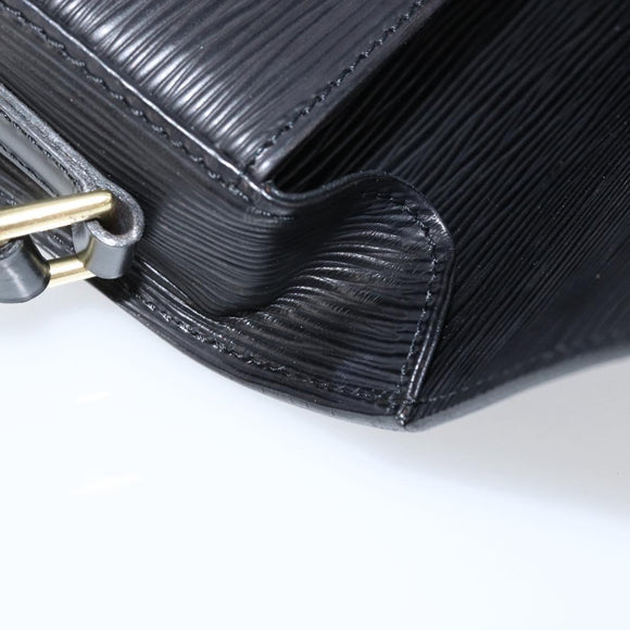 LOUIS VUITTON Epi Saint Cloud PM Shoulder Bag Black M52212 LV Auth ep12006