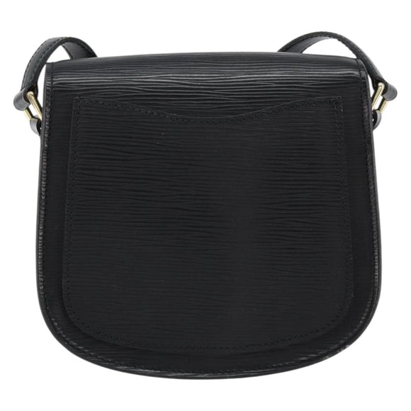 LOUIS VUITTON Epi Saint Cloud PM Shoulder Bag Black M52212 LV Auth ep12006