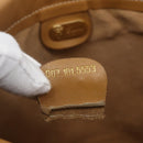 GUCCI Micro GG Supreme Shoulder Bag PVC Beige Gold Auth ep12007-19