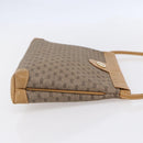 GUCCI Micro GG Supreme Shoulder Bag PVC Beige Gold Auth ep12007-4