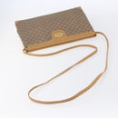GUCCI Micro GG Supreme Shoulder Bag PVC Beige Gold Auth ep12007-7