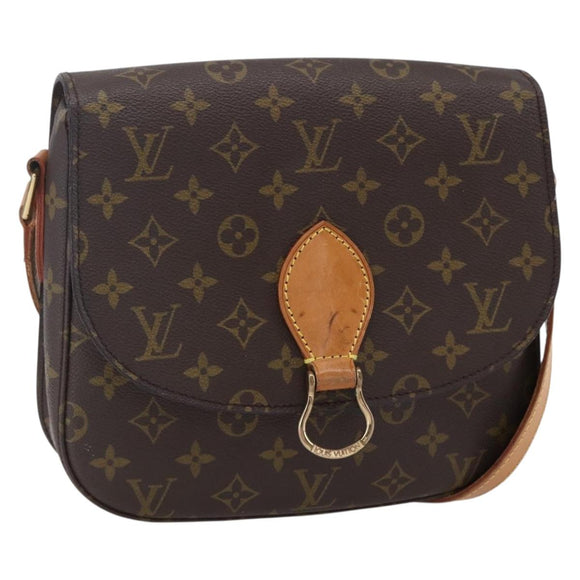LOUIS VUITTON Monogram Saint Cloud GM Shoulder Bag M51242 LV Auth ep12008