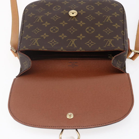LOUIS VUITTON Monogram Saint Cloud GM Shoulder Bag M51242 LV Auth ep12008