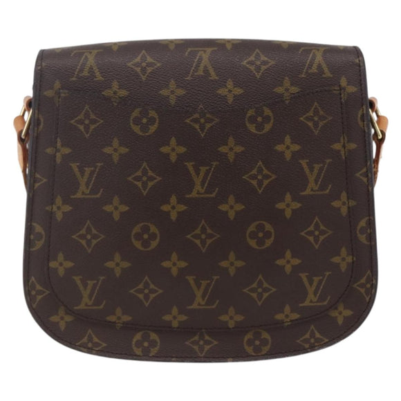 LOUIS VUITTON Monogram Saint Cloud GM Shoulder Bag M51242 LV Auth ep12008