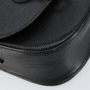 LOUIS VUITTON Epi Saint Cloud PM Shoulder Bag Black M52212 LV Auth ep12009-15