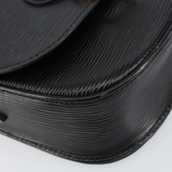 LOUIS VUITTON Epi Saint Cloud PM Shoulder Bag Black M52212 LV Auth ep12009