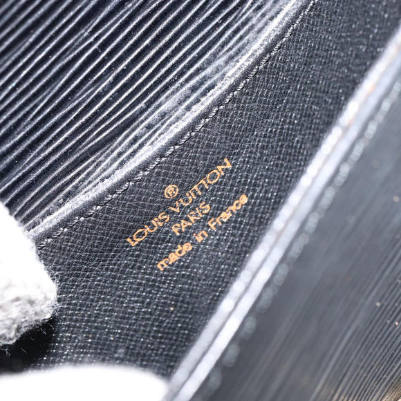 LOUIS VUITTON Epi Saint Cloud PM Shoulder Bag Black M52212 LV Auth ep12009