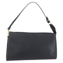 LOUIS VUITTON Epi Pochette Accessoires Pouch Black M52982 LV Auth ep12012-1