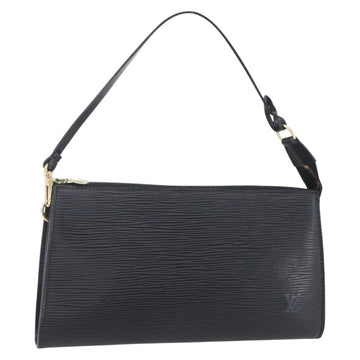 LOUIS VUITTON Epi Pochette Accessoires Pouch Black M52982 LV Auth ep12012