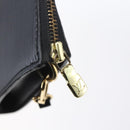 LOUIS VUITTON Epi Pochette Accessoires Pouch Black M52982 LV Auth ep12012-16