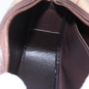 Burberrys Nova Check Shoulder Bag Canvas Beige Gold Auth ep12013-18