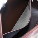 Burberrys Nova Check Shoulder Bag Canvas Beige Gold Auth ep12013-19