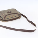 Burberrys Nova Check Shoulder Bag Canvas Beige Gold Auth ep12013-7