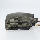 GUCCI Bamboo Shoulder Bag Leather Black Gold Auth ep12014-3