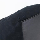 GUCCI GG Canvas Web Sherry Line Hand Bag Black Red 131228 Auth ep12019-13